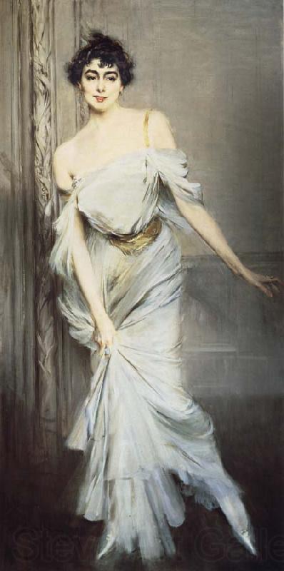 Giovanni Boldini Madame Charles Max Norge oil painting art